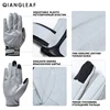 QIANGLEAF-guantes de Trabajos de soldadura ligeros divididos, resistentes al desgaste, para trabajadores, guante de cuero para trabajo, 321 ► Foto 3/6