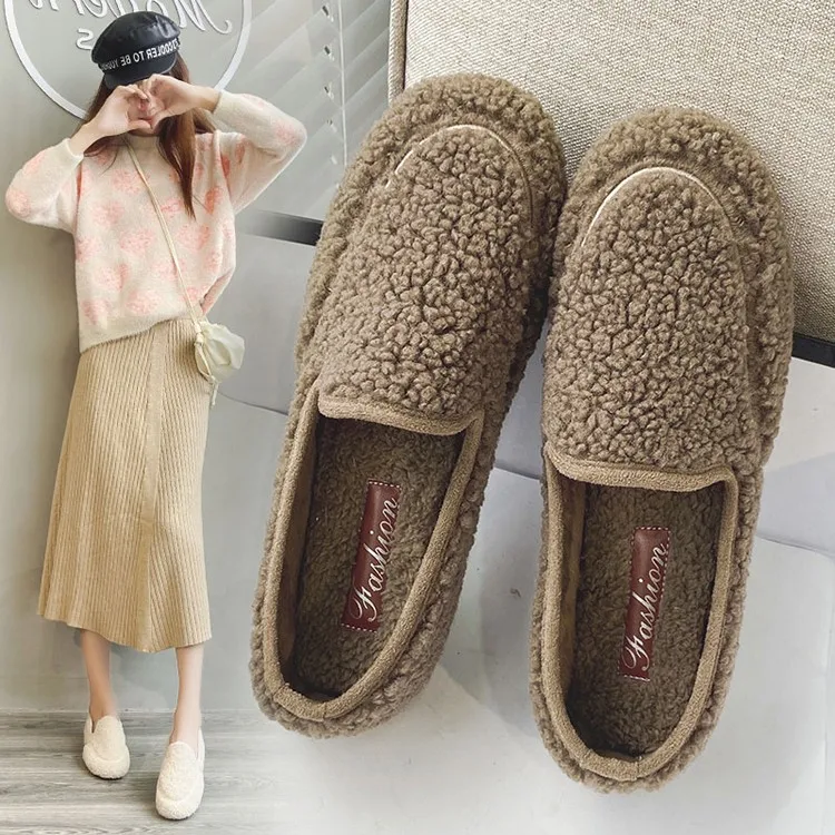 Women's Casual Shoes Sport Shoes New Fashion Woman's Shoes Women's Soft-soled Beach Shoes Women's Cotton Shoes Soft Non-slip