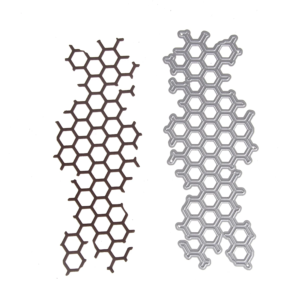 Ремесленный Металл резки плашки соты фон декорационный Скрапбукинг для рамки альбом бумага самодельная открытка Ремесло тиснение высечки