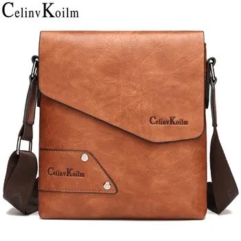 

Celinv Koilm Man's Messenger Bag 2PCS Sst Hot Sale New Crossbody Shoulder Bags For Men Business Casual High Quality Leather Tote