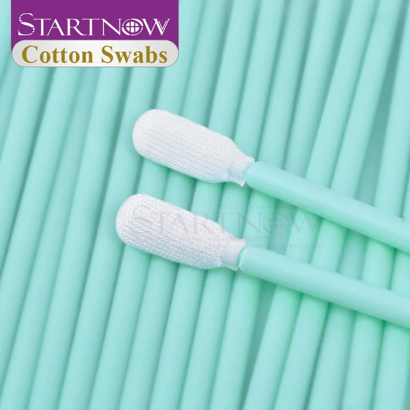 Cleaning Swabs 70mm 161mm Length 100pcs/pack Anti-static Dust-free Non Woven Fabrics Cotton