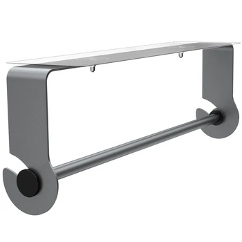 

Stainless Steel Kitchen Toilet Paper Towel Holder, Non-Perforated Paper Towel Holder, Wall-Mounted Non-Perforated Paper Towel Ho