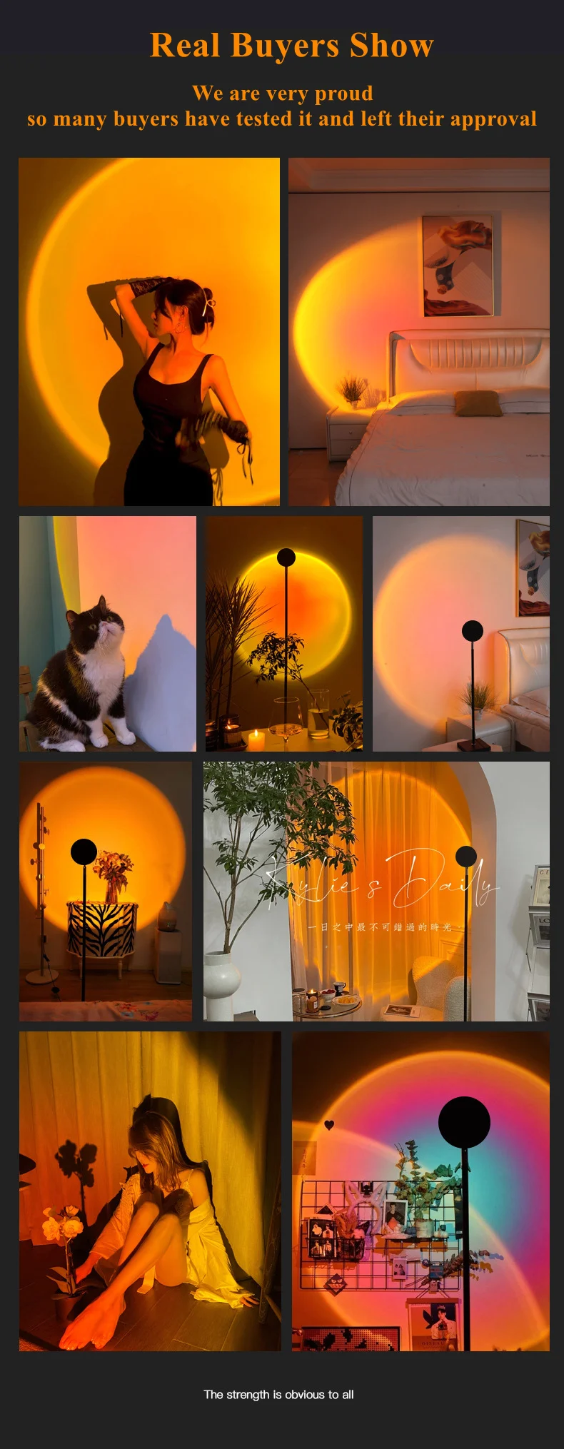 Lâmpada de Luz Lingting para Casa Decoração do Feriado Pôr do Sol Cores Botão Controle App Rainbow Projetor Atmosfera 2022 16 Usb 4 2022 16 cores pôr do sol lâmpada