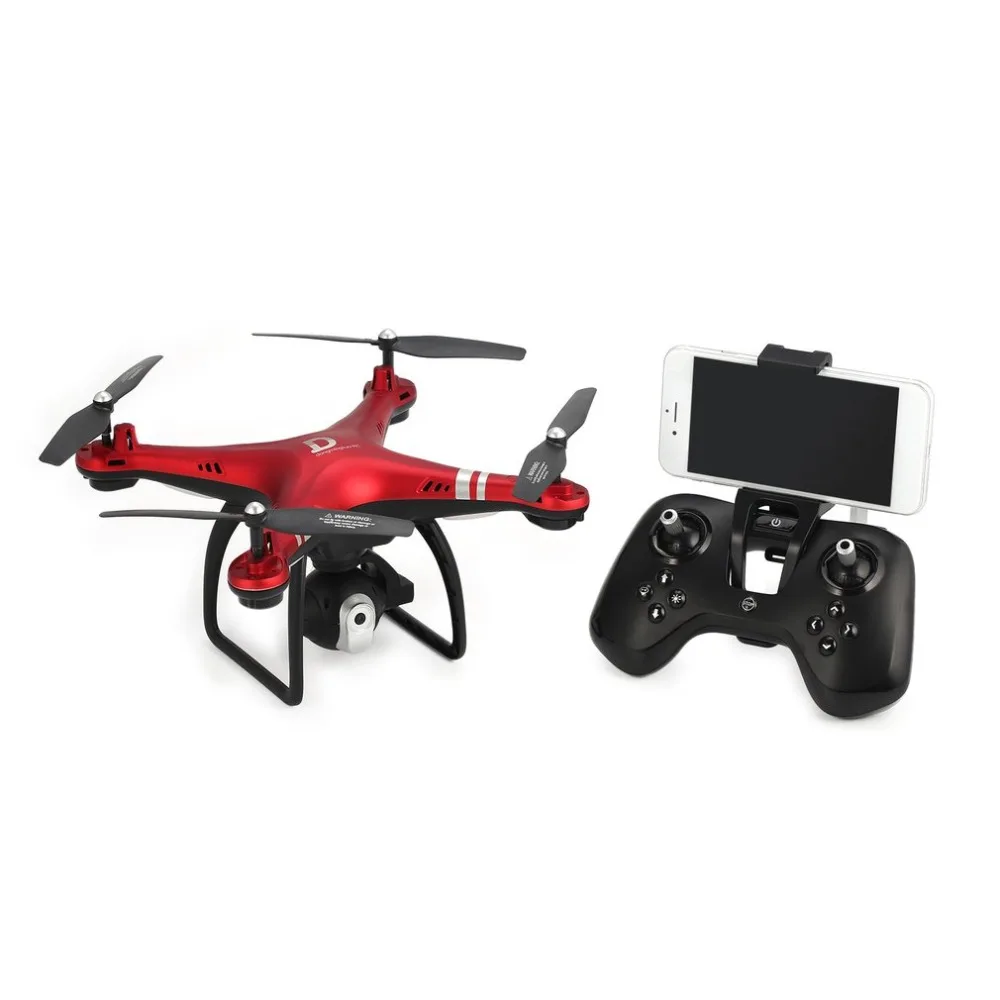2,4G FPV RC Квадрокоптер Дрон X8 RC Дрон с регулируемой камерой 720P режим удержания высоты Безголовый 3d-флип 18 минут долгий полет