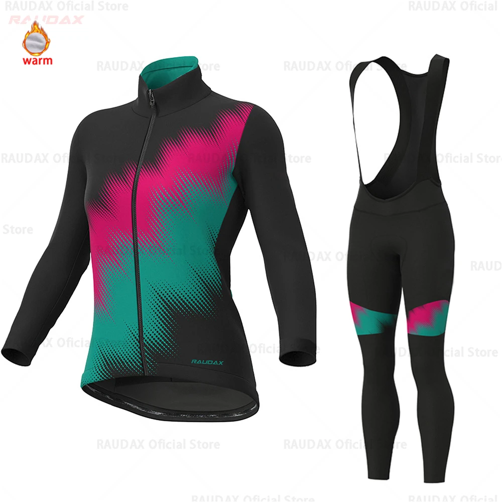 Blusas Mujer De Moda Ropa Ciclismo Зимняя Теплая Флисовая зимняя куртка для женщин, одежда для горного велосипеда, верхняя одежда, комплект из Джерси