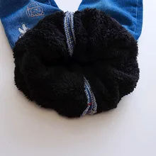 Ковбойские брюки с котенком для девочек новые стильные осенние брюки с вышивкой для маленьких детей, 18 лет свободные брюки