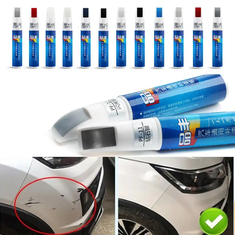 色車の塗装スクラッチ修復剤自動タッチアップペンカーケアアンチスクラッチクリアリムーバーペイントケア車の補修塗りつぶしペイントペン 絵画ペン Aliexpress