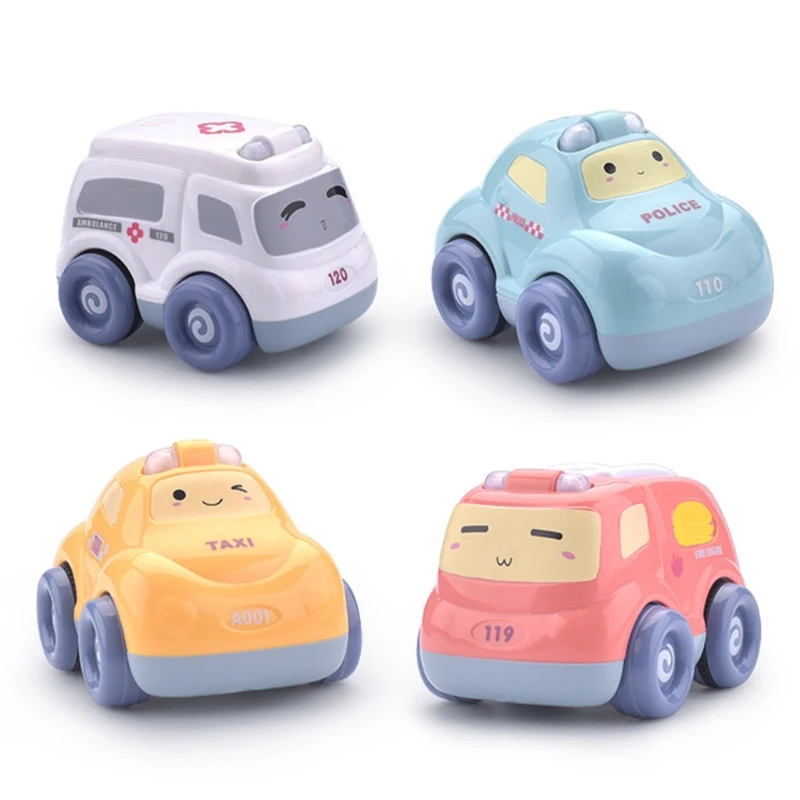 

Игрушечный автомобиль для малышей 2,75x3,62 дюймов, раннее обучение, наборы автомобилей с 3D подсветкой H055