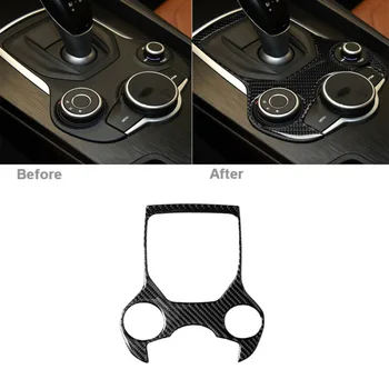 

1* Gear Shift Panel Trim Cover Carbon Fiber Interior Sticker 2017-19 Durable