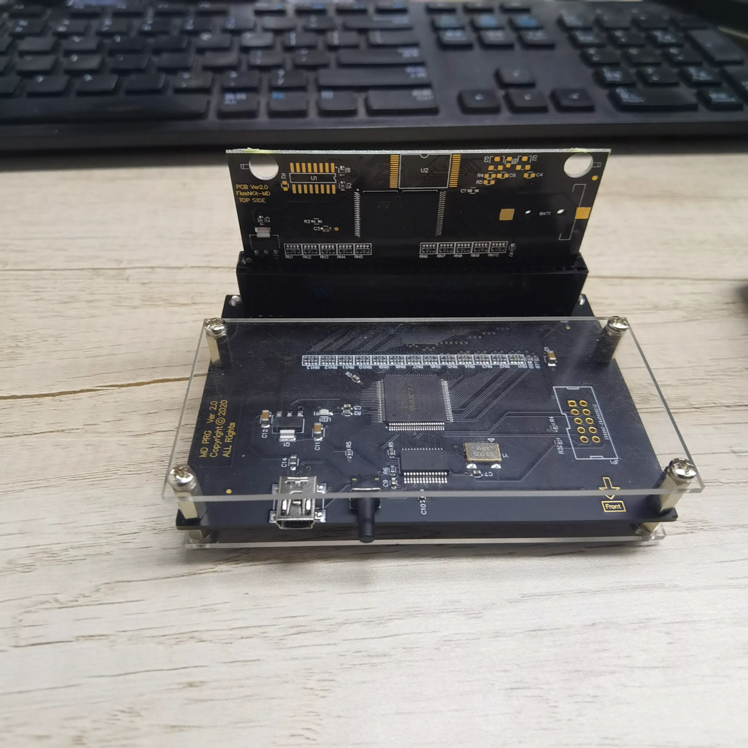 KY Technology FlashKit programmer MD FlashKit Card For Sega Megadrive