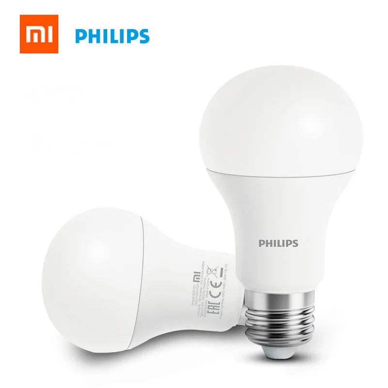 Умная Белая светодиодная лампа Xiaomi Mijia E27 Mi Light APP WiFi дистанционное | Смарт-гаджеты -32894040818