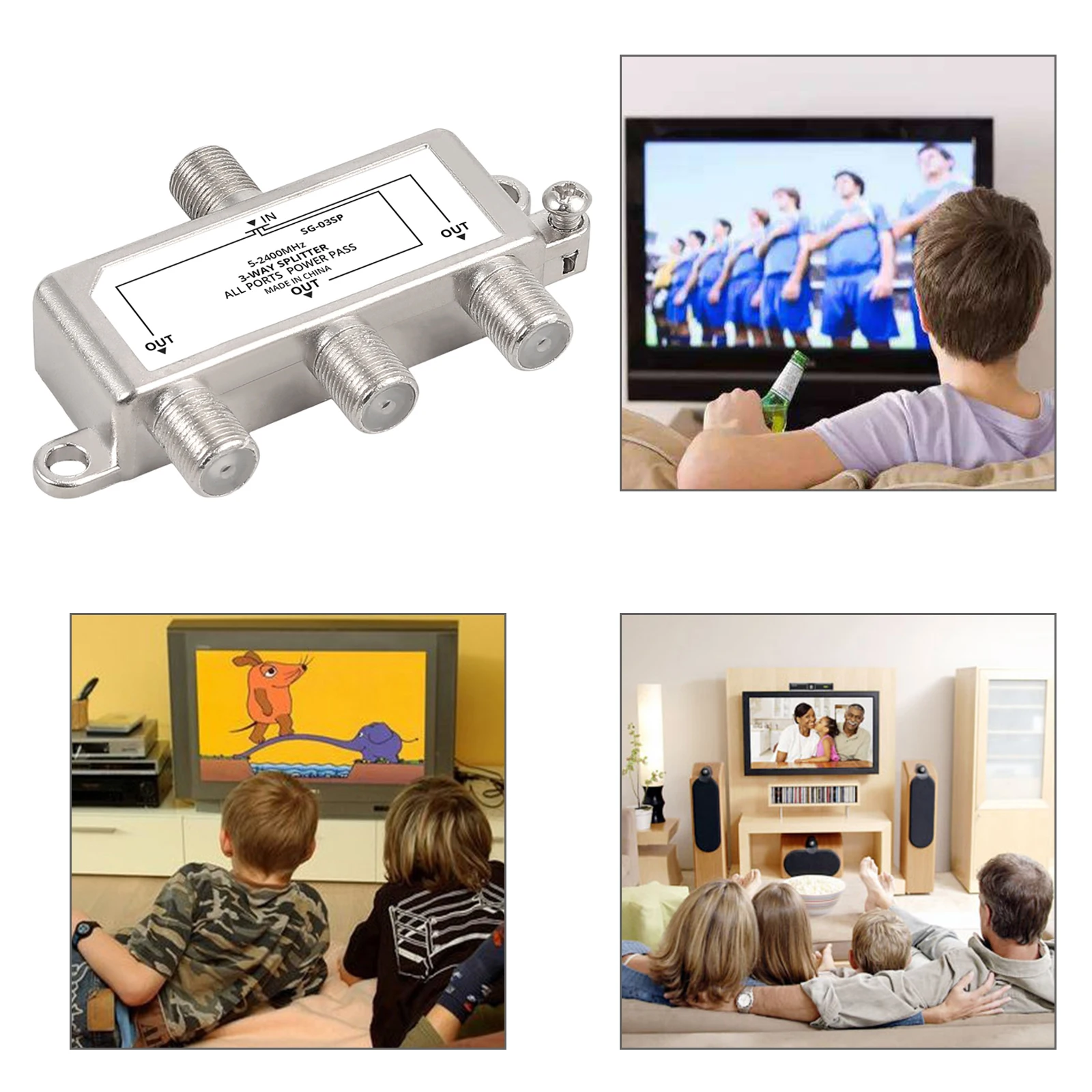 ESYNiC-3  ǰ ø 5-2400MHz  ̺ ø, ġ  , Splite /̺ tv F ÷ 