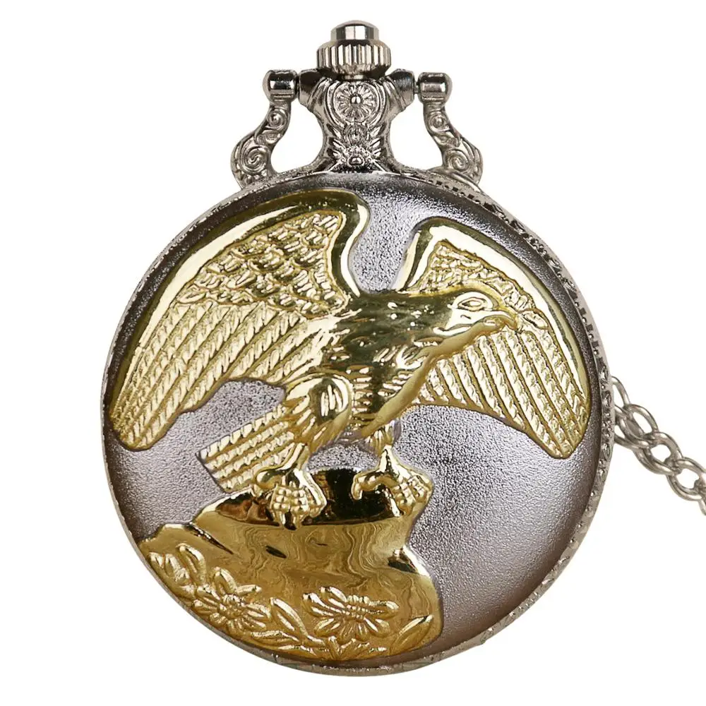 Vintage-Retro-Gold-Eagle-Quartz-Pocket-Watch-Analog-Pendant-Necklace-Chain-Watch-Pocket-Watch-for-Men