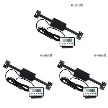 

Digital Remote Scale Dual Use LCD Display DRO Table Readout Ruler for Lathe
