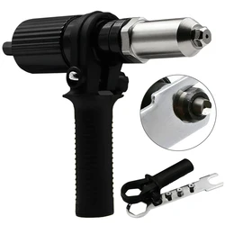 Perceuse électrique sans fil en aluminium, Rivet, Rivet, écrou, Rivet, clou, adaptateur d'écrou, outils électriques 