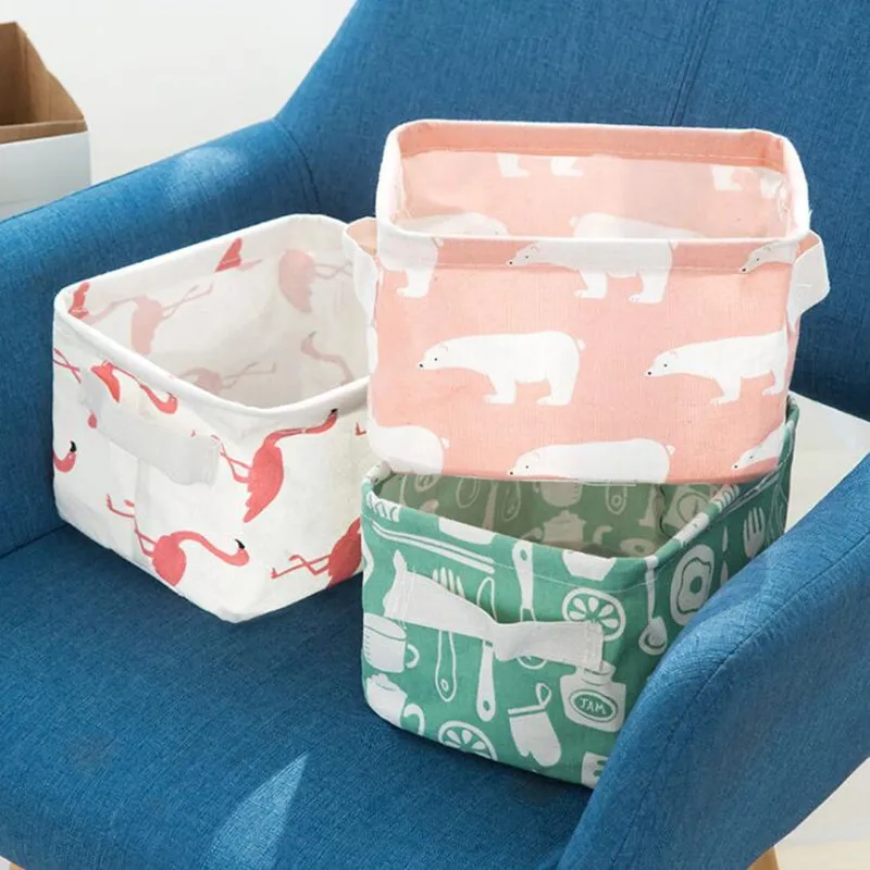 Настольная корзина для хранения разное Нижнее белье коробка игрушек