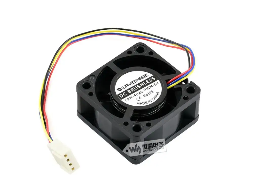 Fan-4020-PWM-5V, предназначенный для Jetson Nano охлаждающий вентилятор PWM регулировка быстрого охлаждения удерживает JANSON NANO в хорошем рабочем