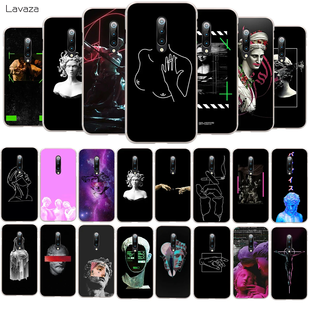 Lavaza Abstract Greek Mythology Stone Sculpture Hard Case for Xiaomi Redmi A3 Lite K30 8 8A Poco X2 Note 8T Mi 9 10 Pro | Мобильные