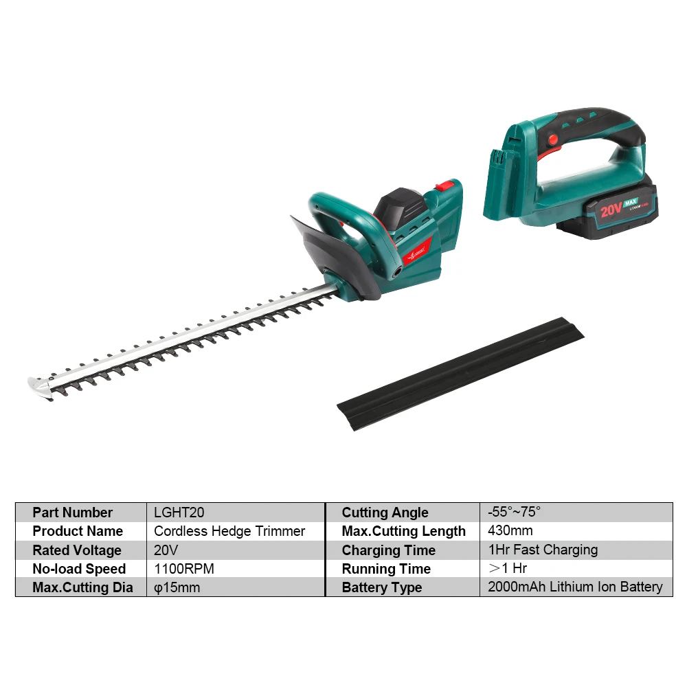 20 в беспроводной триммер для травы резак телескопическая ручка с батареей 2.0Ah и