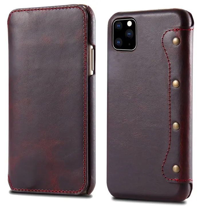 Кошелек из натуральной кожи для нового iPhone 11 Pro Max Coque iPhone 11Pro чехол откидная крышка для iPhone 11 чехол iPhone11 Pro Max Fundas