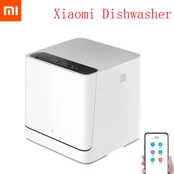 

Xiaomi Desktop Dishwasher 6 Modes Kitchen Cleaner Intelligent Sterilization Dish Wash Machine Washable Work With Mi Home App