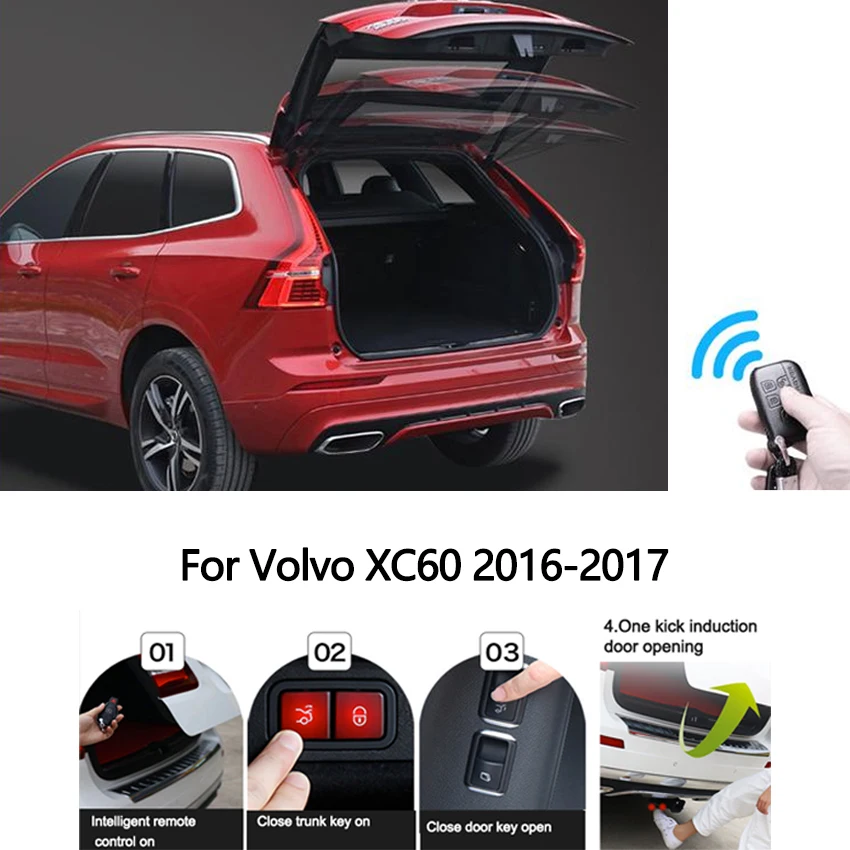 Electric Tailgate Refitted For Volvo XC60 2016 2017 Tail Box