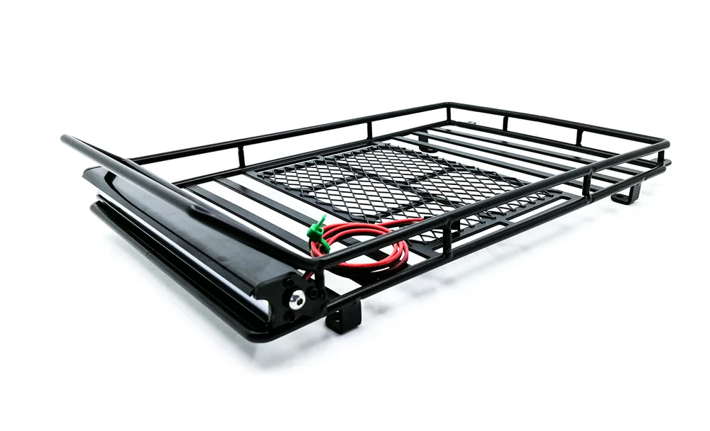 

Metal Roof Rack Luggage Carrier For 1/10 RC Car Trx4 RC4WD Cherokee Wrangler Axial Scx10 S38 Upgrade Accessories