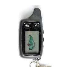 Lcd chave de controle remoto chaveiro para russo tomahawk tw 9020 7010 tw9020 alarme em dois sentidos tomahawk TW-9020 tw9030 TW-9030 tw7010