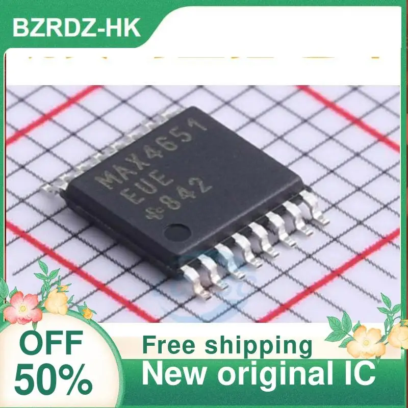

3PCS MAX4651EUE MAX4651EUE+T MAX4651EUE+ New original IC