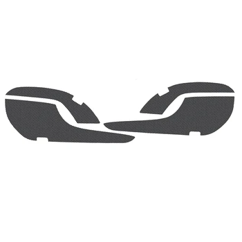 

Car Carbon Fiber Door Anti Kick Pad Protective Decorative Sticker for Toyota Camry 2018-2019