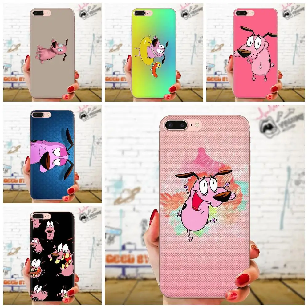 

Courage The Cowardly Dog TPU Phone Cases Cover For Huawei Honor 4C 5A 5C 5X 6 6A 6X 7 7A 7C 7X 8 8C 8S 9 10 10i 20 20i Lite Pro