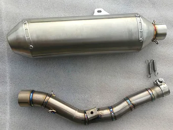 

For Yamaha WR450 Motorcycle Muffler Exhaust System Link Pipe WR450 Motorbike Stainless Steel Muffler+Titanium Alloy Mid Pipe