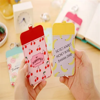 

24pcs mix designs , fruit PU coin bag , 11CM Approx. ID , BUS Cards Pouch Case BAG