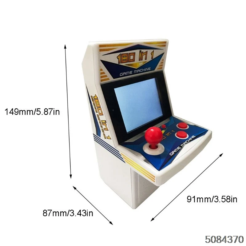 180 в 1 Rertro мини аркадная игровая консоль портативная игровая машина для любителей игр