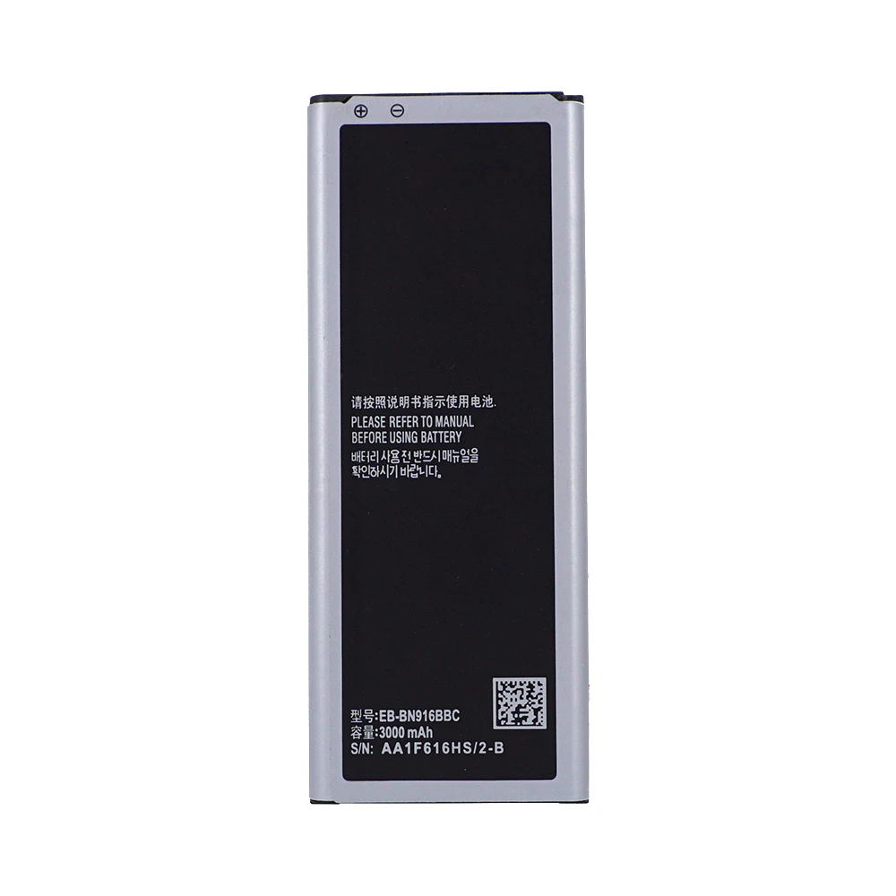 10 шт./лот оригинальный запасной EB BN916BBC батареи для Samsung GALAXY NOTE4 N9100 N9108V N9109V N9106W NOTE 4 с