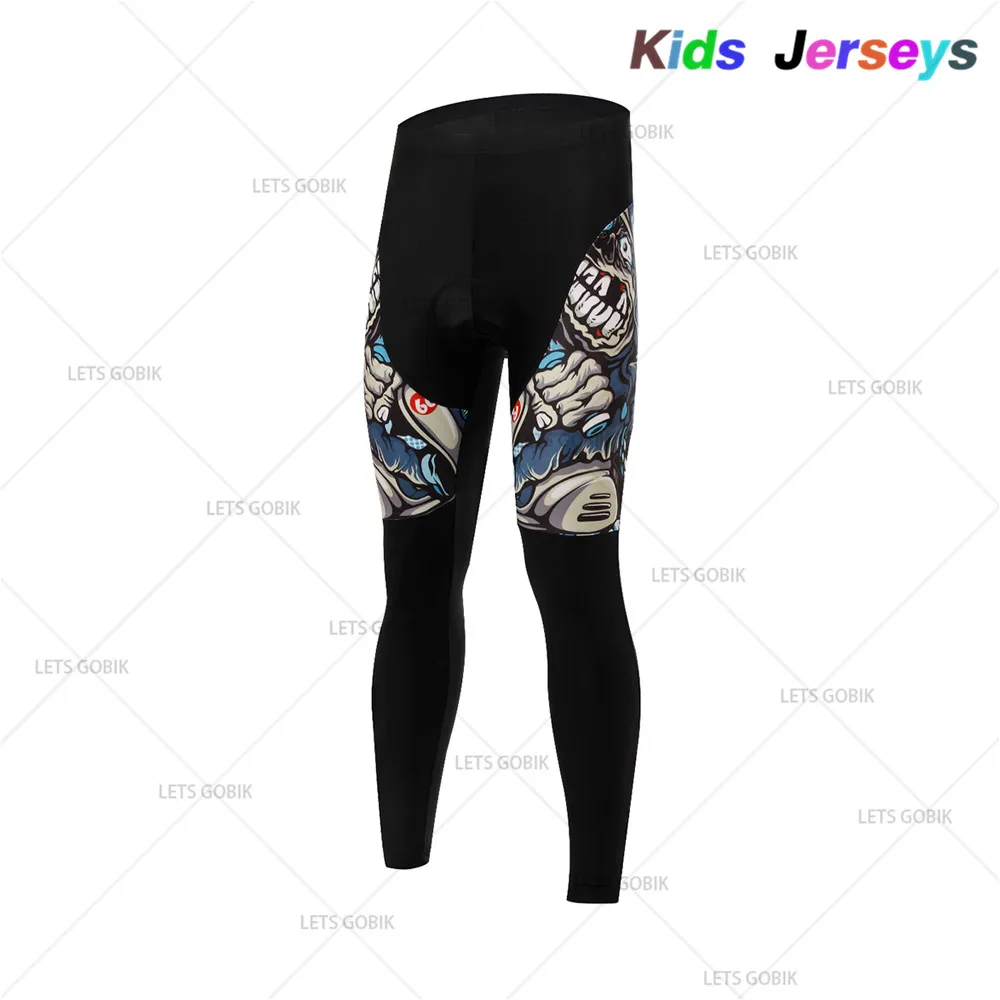 PANTS Детский весенне-осенний комплект одежды для велоспорта, детская одежда для велоспорта, дышащая одежда для велоспорта, комплекты из джерси с длинными рукавами для мальчиков - Цвет: PANTS