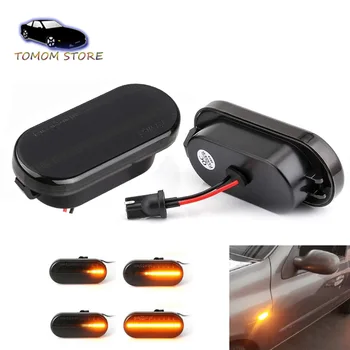 

led water flowing turn signal indicator dynamic lights for Volkswagen Beetle Bora Caddy Fox Golf 3 4 Lupo Passat Polo Sharan T5