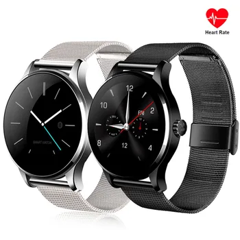 

DeaGea K88H Full Touch Classic Smart Watch Heart Rate Monitor Pedometer Siri Bluetooth Call Smartwatch for Iphone Xiaomi Huawei
