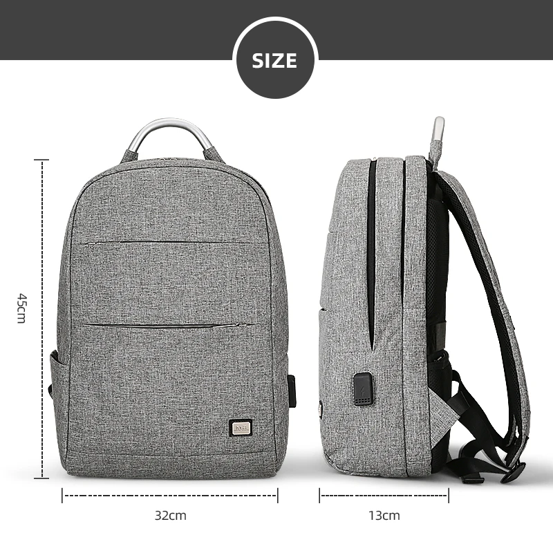 Mark Ryden Man Backpack Anti-thief Waterproof Portable Bag Can Fit 15.6inch Laptop Male Bags