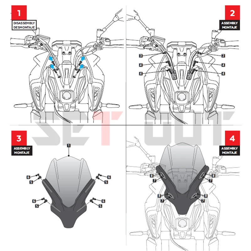 peças para motocicletas