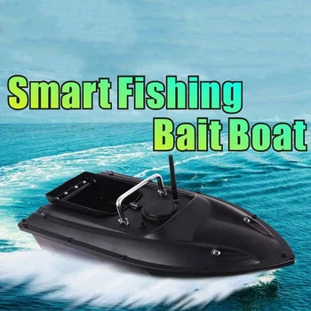 

new 1.5 kg Load AC100-240V Dual Night Light Smart Rc Fishing Bait Boat 500M Wireless Control Toys Fish Finder Ship Boat,Eu Plug