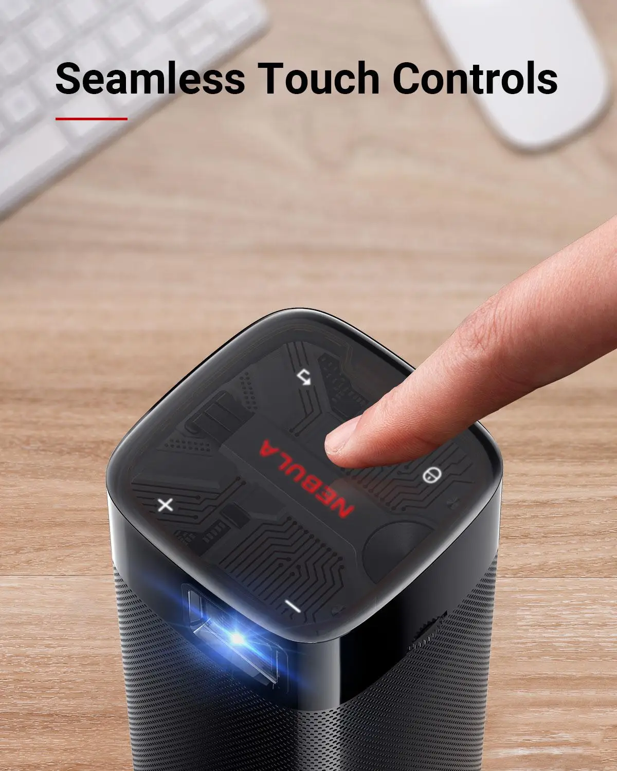 Anker Nebula Apollo, Proyektor Mini Wi 