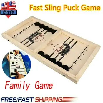 

Fast Sling Puck Game Paced SlingPuck Winner Board Family Affection Games Toys