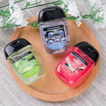 

Random Color Outdoor Cleansing Fluid Travel Portable Mini Hand Sanitizer Disposable 29/30ml Disposable No Clean Waterless
