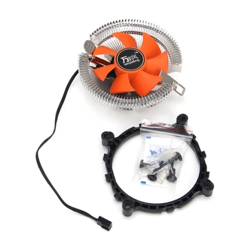 

2200rpm CPU Quiet Fan Cooler Cooling Heatsink for intel LGA775/1155 AM2/3