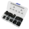 350 pcs 7 Sizes Black Insulation Ring Nylon Flat Washer Gasket Assortment Kit M2 M2.5 M3 M4 M5 M6 M8 Home Improvement ► Photo 2/6