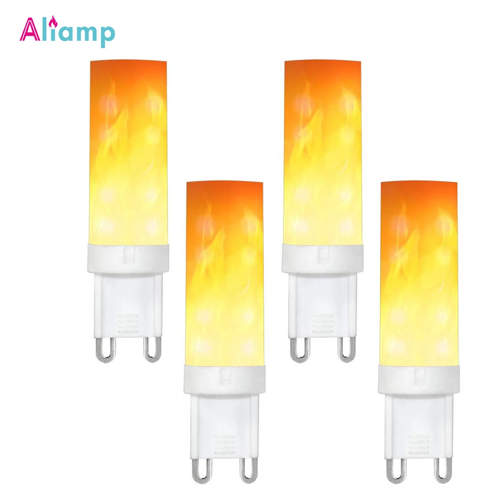 G9 светодиодный светильник 0 5 W ПК Керамика пламени Краски 10lm 36*2835 SMD AC 220-240V 1300K 1700K 360