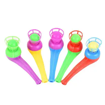 

Plastic Pipe Type Tube Toy Plastic Suspension Blower Pipe Blowing Suspension Ball For Over 3 Year Old Children