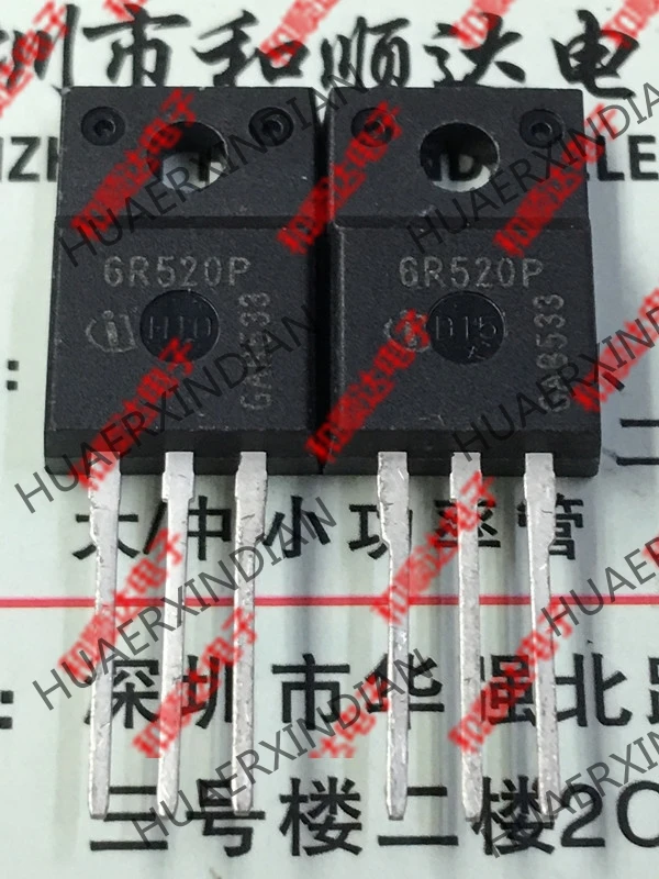 10 шт./лот и 6R520P IPA60R520CP TO-220F