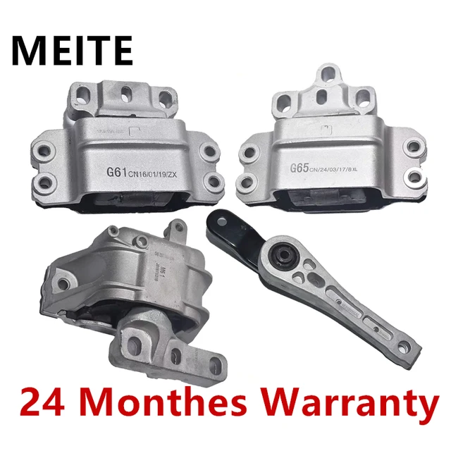 1K0199555 1K0199262 Rear&Front Right Left Engine Transmission Motor Mount Kit For Audi A3 S3 For VW Golf Jetta Touran 1K0199855 1
